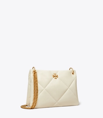 ショルダーバッグ・ポシェット KIRSH Cherry Nomade Quilted Bag Ivory KKRWBBG510MIVA Small Kira Diamond Quilt Shoulder Bag: Women's Designer