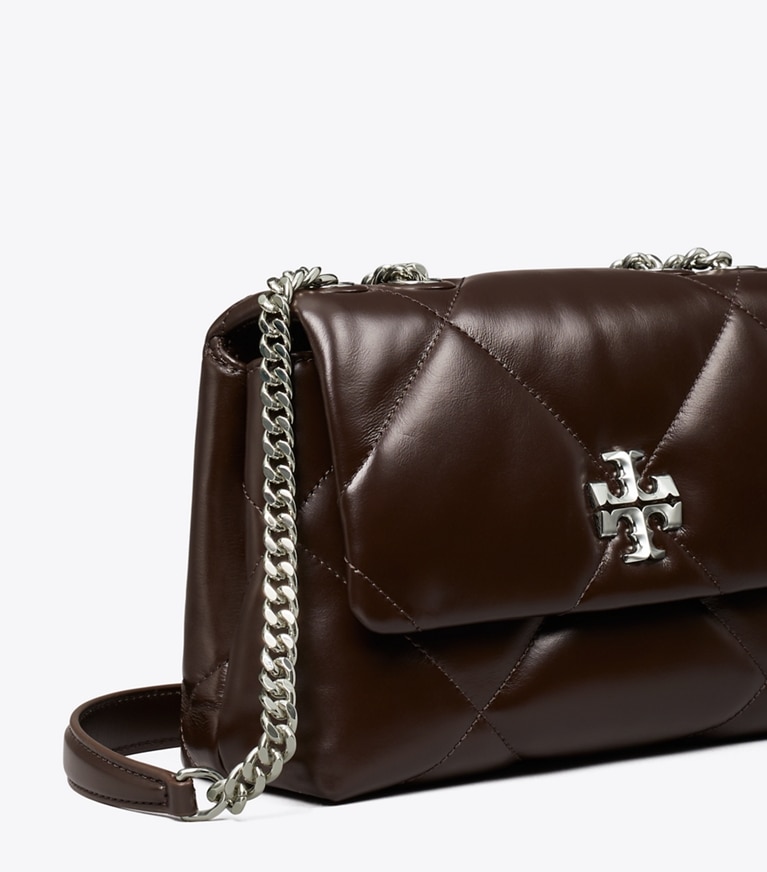 Tory Burch designer shoulder bags Small Kira Diamond Quilt Shoulder Bag in JOHN COCO angle