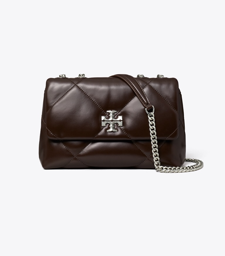 Tory Burch designer shoulder bags Small Kira Diamond Quilt Shoulder Bag in JOHN COCO angle