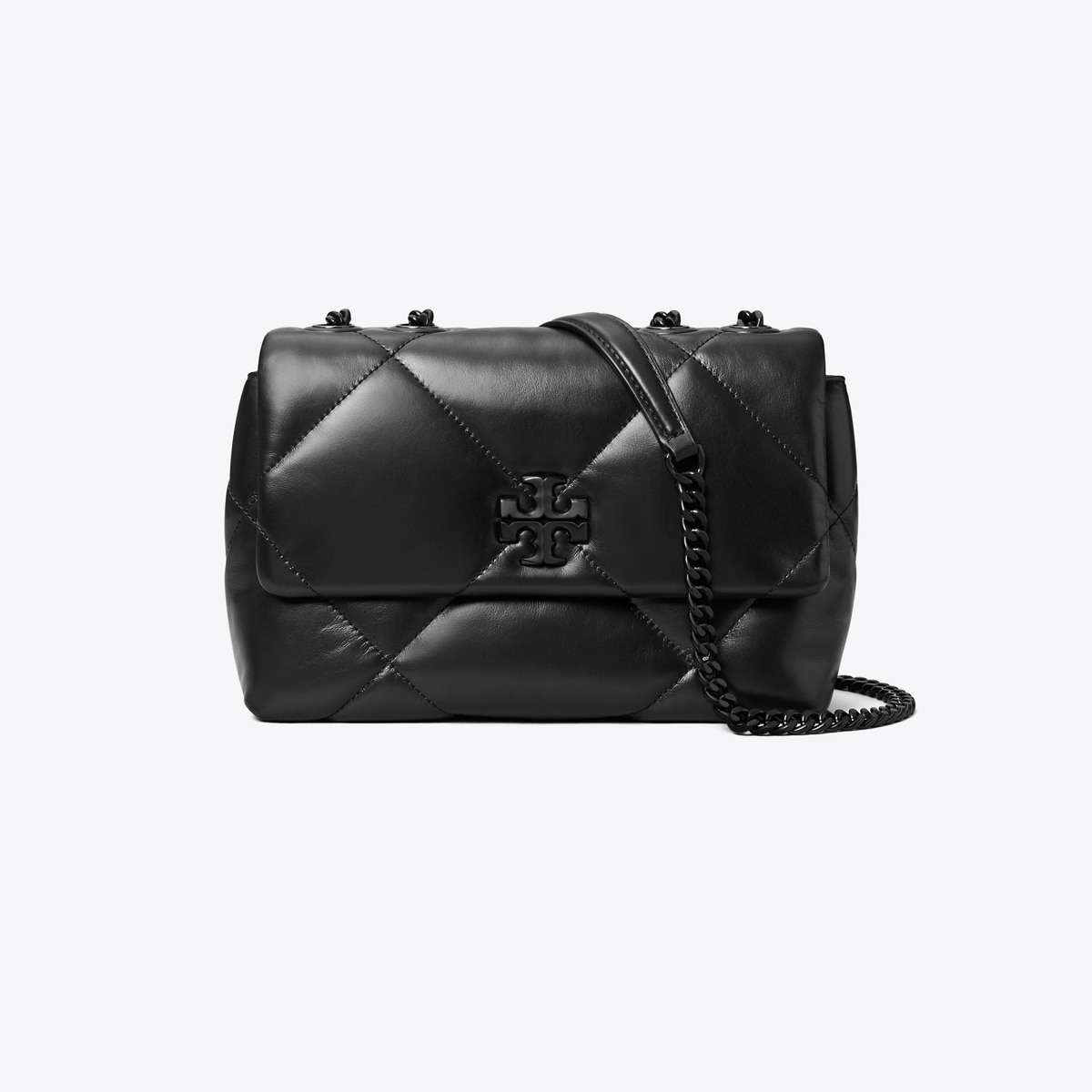 ショルダーバッグ・ポシェット Tory Burch 155235 001 Shoulder Bags kira diamond quilt Kira Diamond Quilt Shoulder Bag: Women's Designer Shoulder