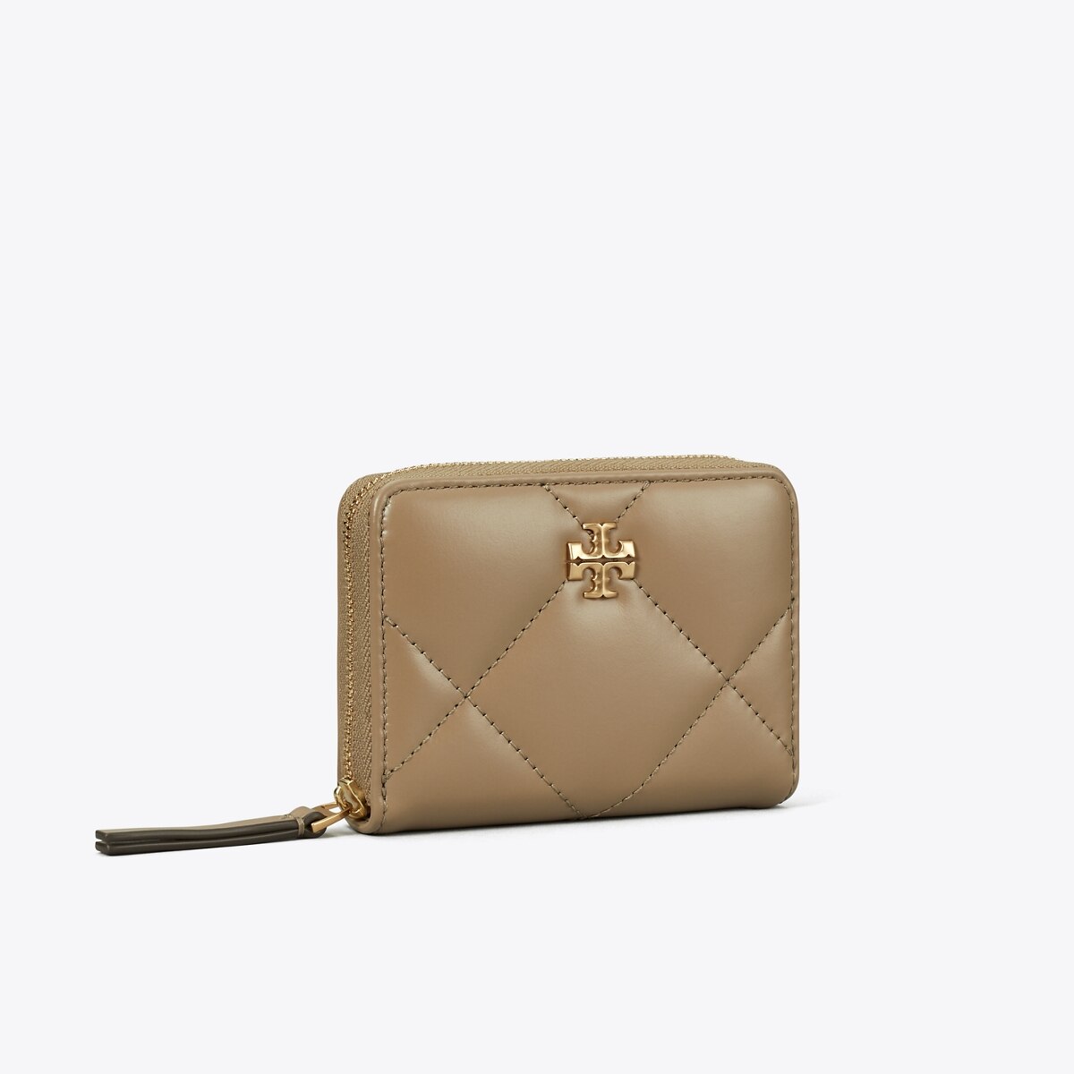 Small Kira Diamond Quilt Zip-Around Wallet: Women's Wallets
