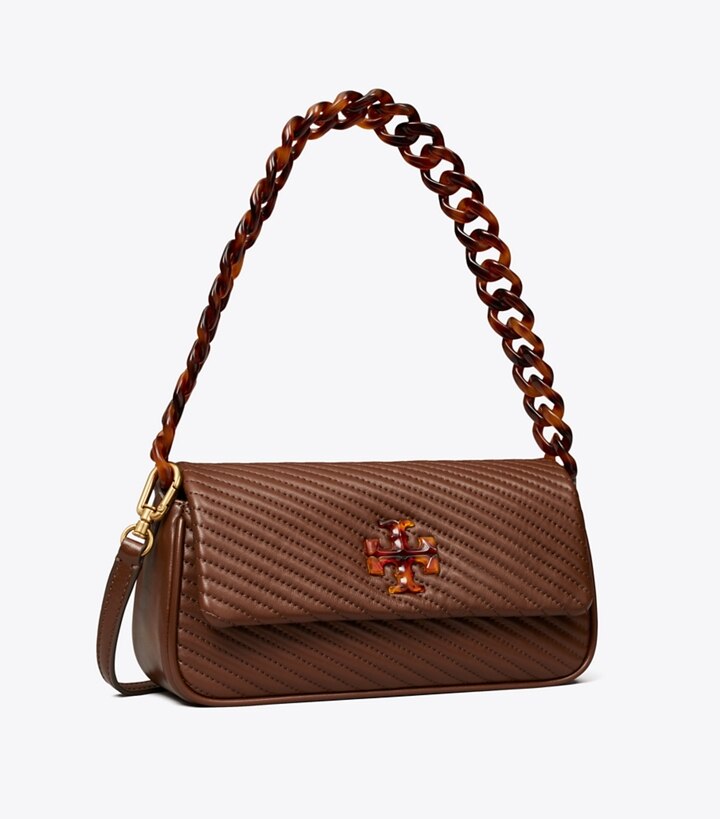 Tory Burch Mini Kira Flap Convertible Quilted Leather Shoulder Bag