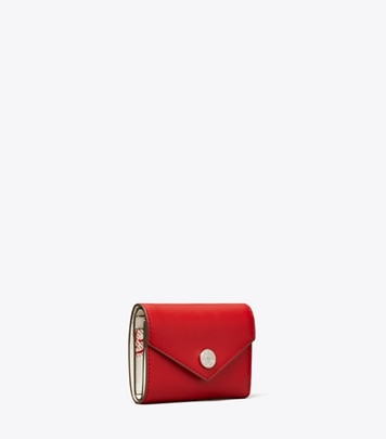 Leather Envelope Zip Card Case: Women's Designer Card Cases