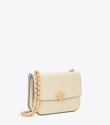 Tory Burch designer ショルダーバッグ スモール レザー ショルダーバッグ in NEW IVORY angle