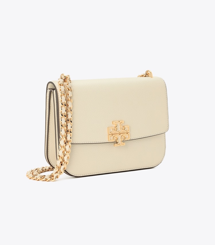 Tory Burch designer ショルダーバッグ スモール レザー ショルダーバッグ in NEW IVORY angle