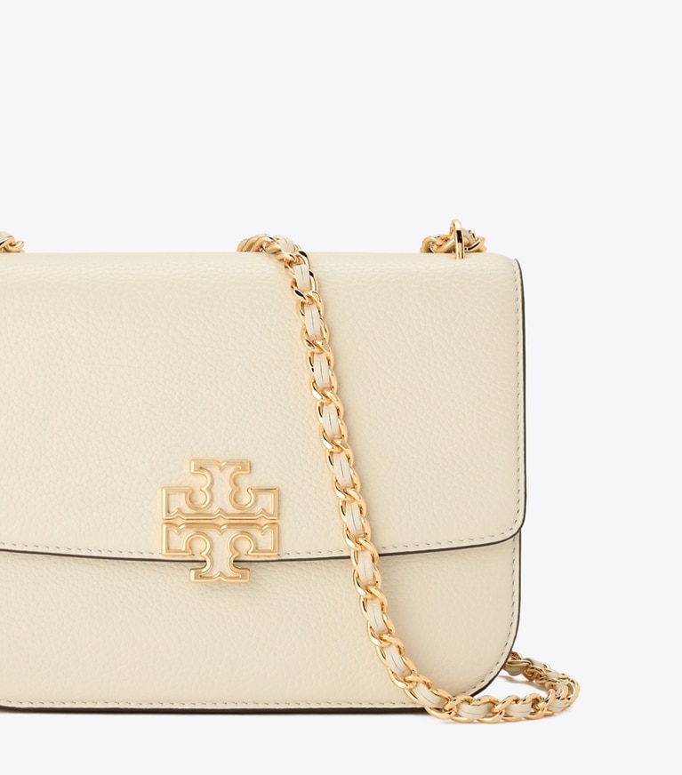 Tory Burch designer ショルダーバッグ スモール レザー ショルダーバッグ in NEW IVORY ディテール