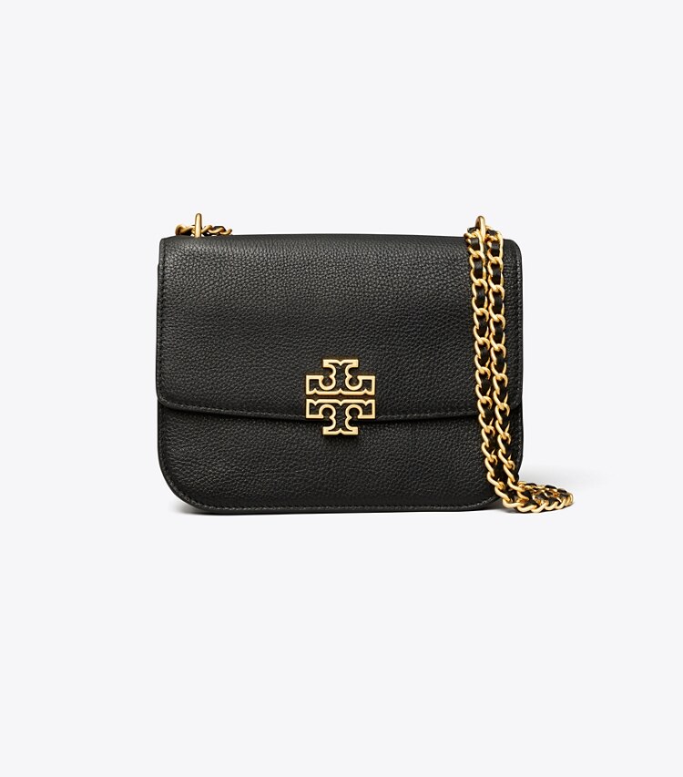 Tory Burch designer ショルダーバッグ スモール レザー ショルダーバッグ in Black front