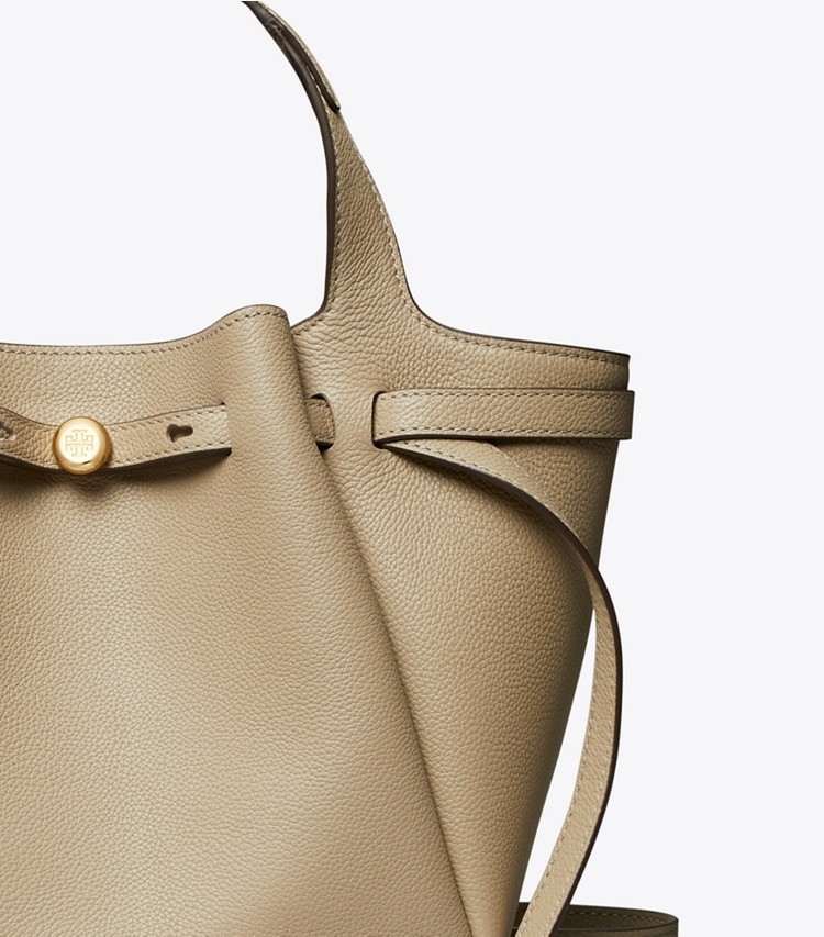 Tory Burch designer トートバッグ ロミー スモールトートバッグ in Soft Cement ディテール