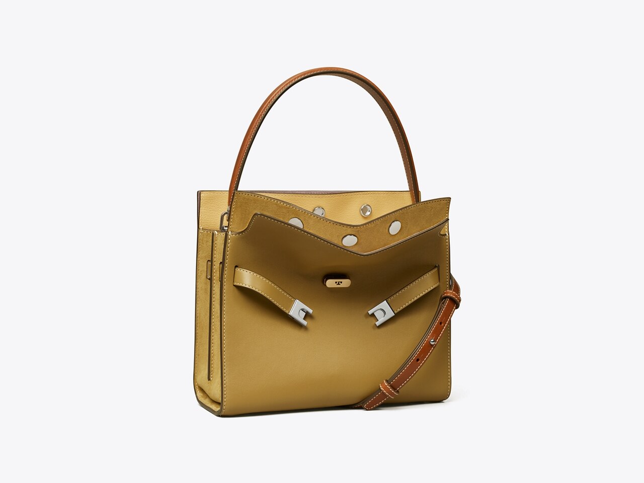 Tory Burch Mini Lee Radziwill Leather Bag, $498