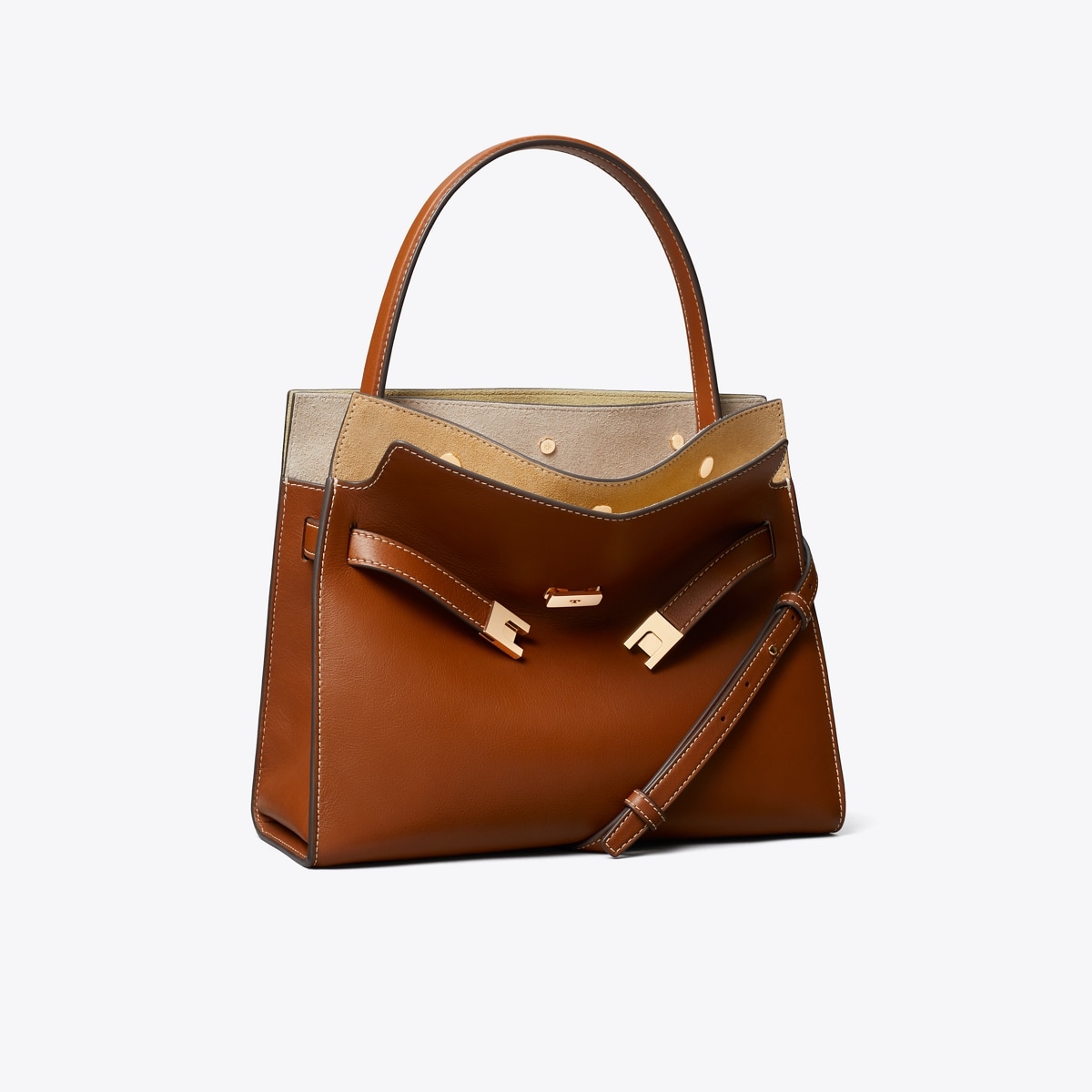 Small Lee Radziwill Double Bag: Women's Designer Satchels | Tory Burch