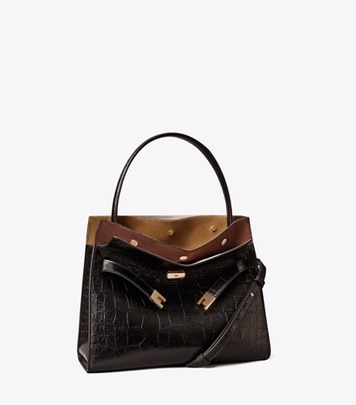 Large Lee Radziwill Suede Shoulder Bag: Women's Designer Shoulder
