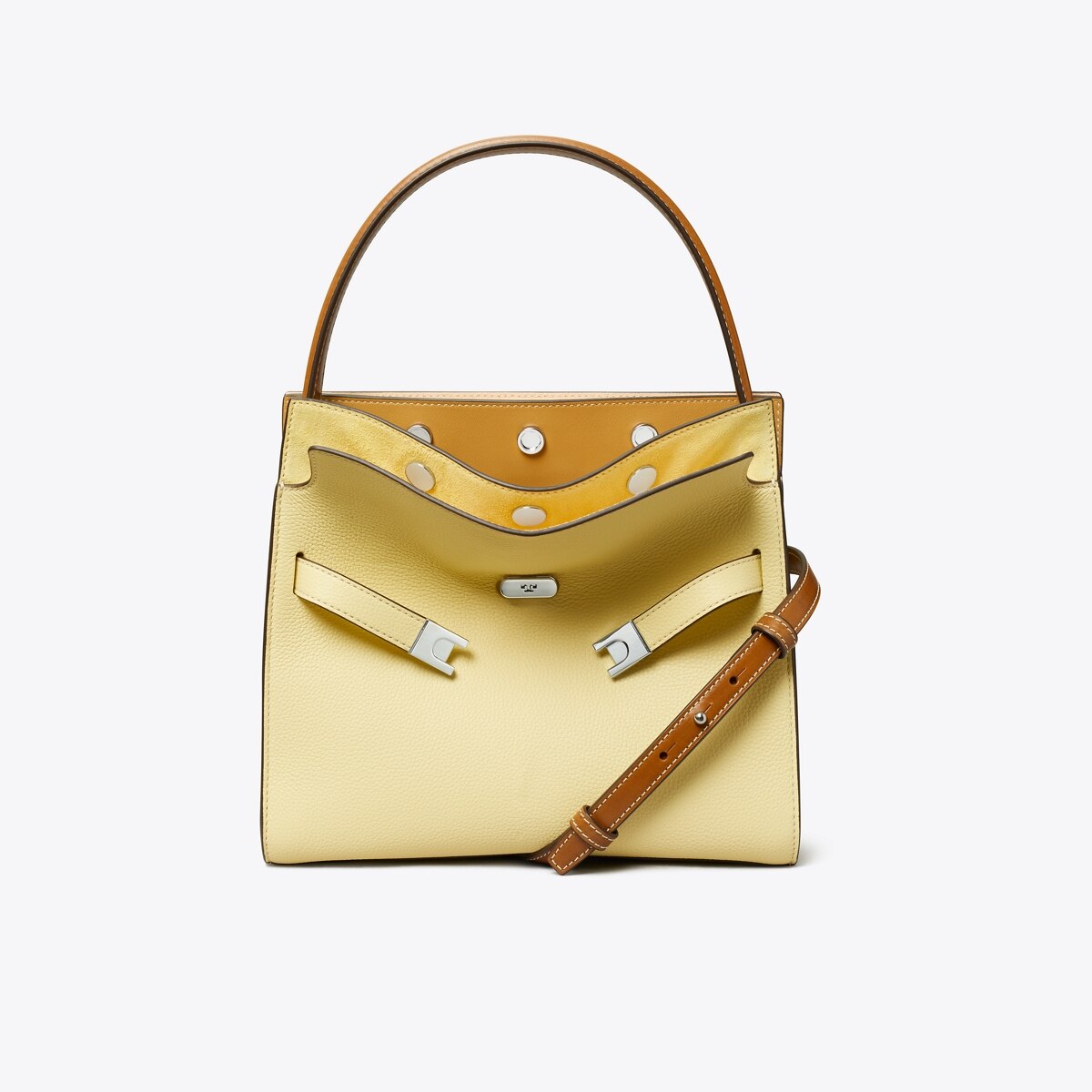 TORY BURCH 161876001 関税送料込 small-lee-radziwill-pebbled-