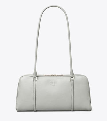 Tory Burch designer satchels Small Marshmallow Satchel in Loutre front
