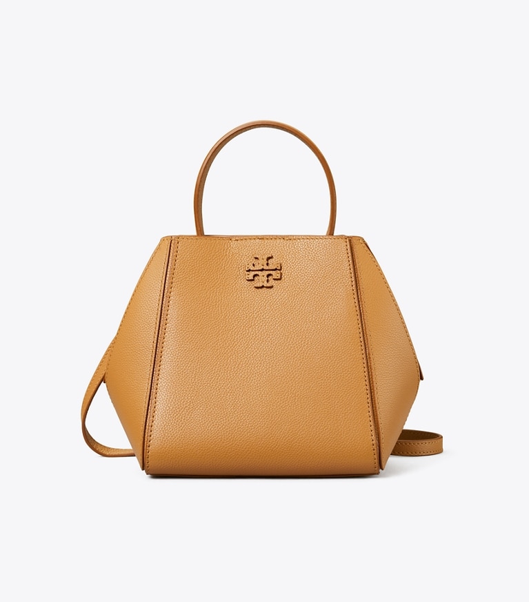 Tory Burch designer crossbody bags Small McGraw Bucket Bag in Tiramisu additional