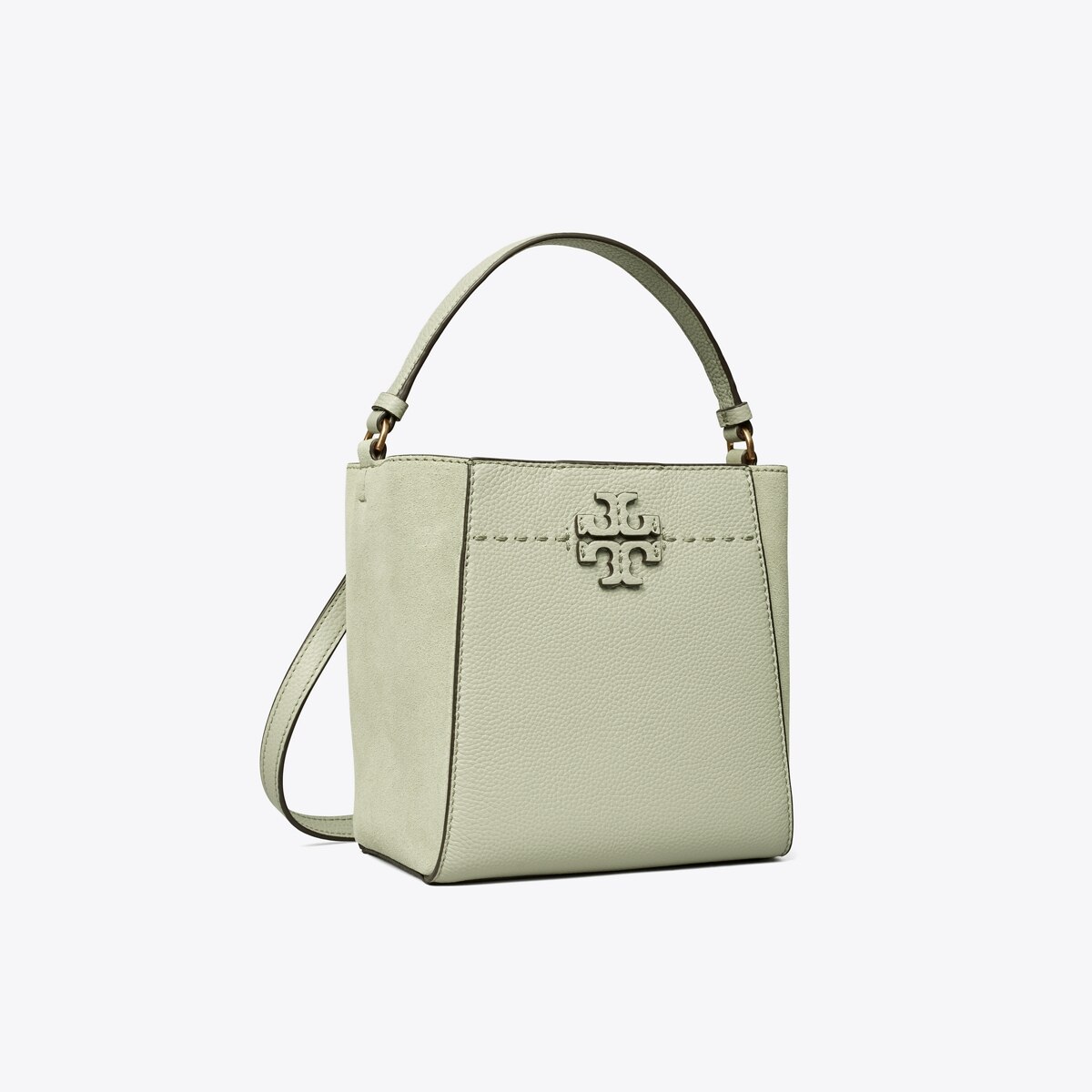 Women's Small 'mcgraw' Snake-embossed Bucket Bag by Tory Burch
