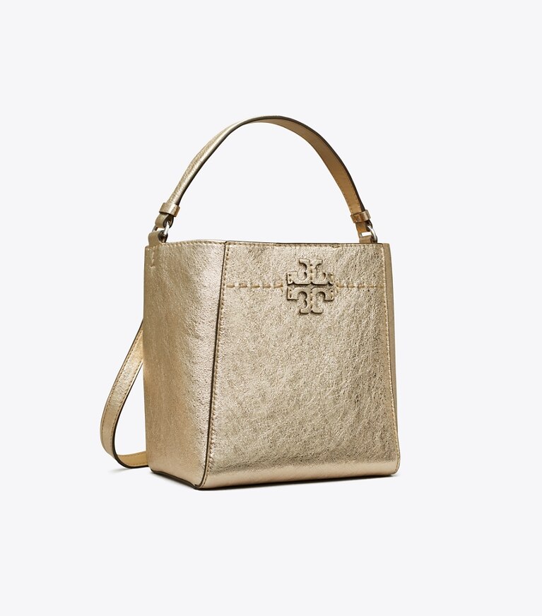 Tory burch mcgraw gold tote sale