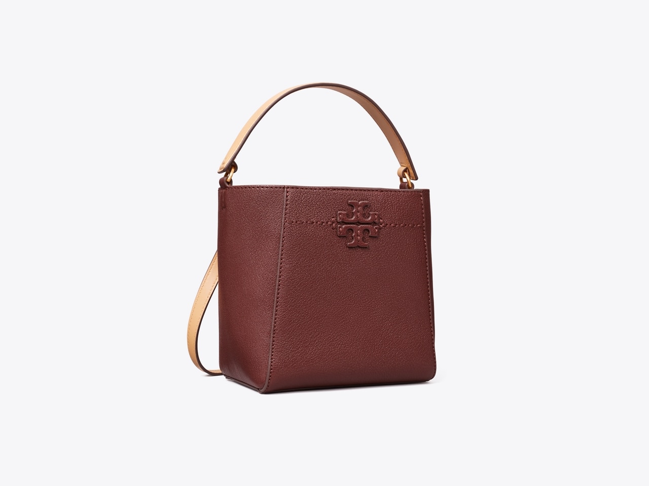 Tory Burch McGraw Textured Leather Camera Bag