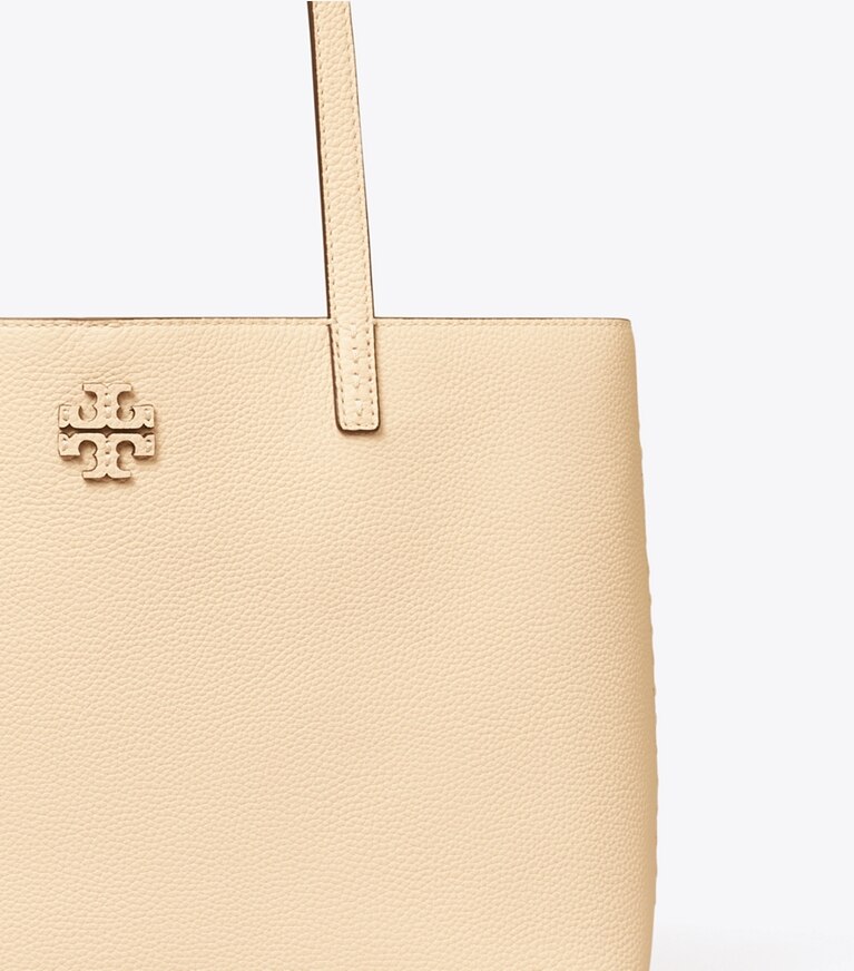 Tory Burch designer トートバッグ マックグロー スモールトート in BRIE angle