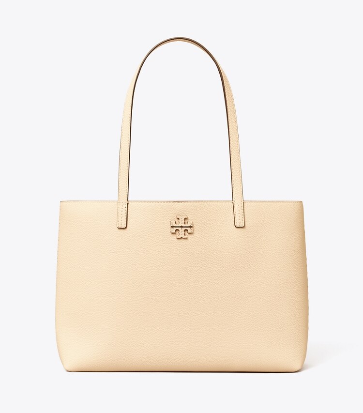 Tory Burch designer トートバッグ マックグロー スモールトート in BRIE front
