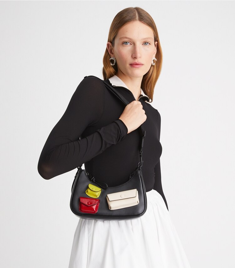 Small Mercer Multi Pocket Shoulder Bag: Women's Designer Crossbody Bags ...