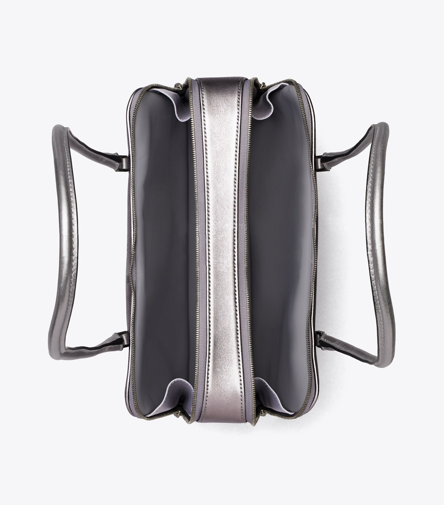 Small Metallic Marshmallow Satchel