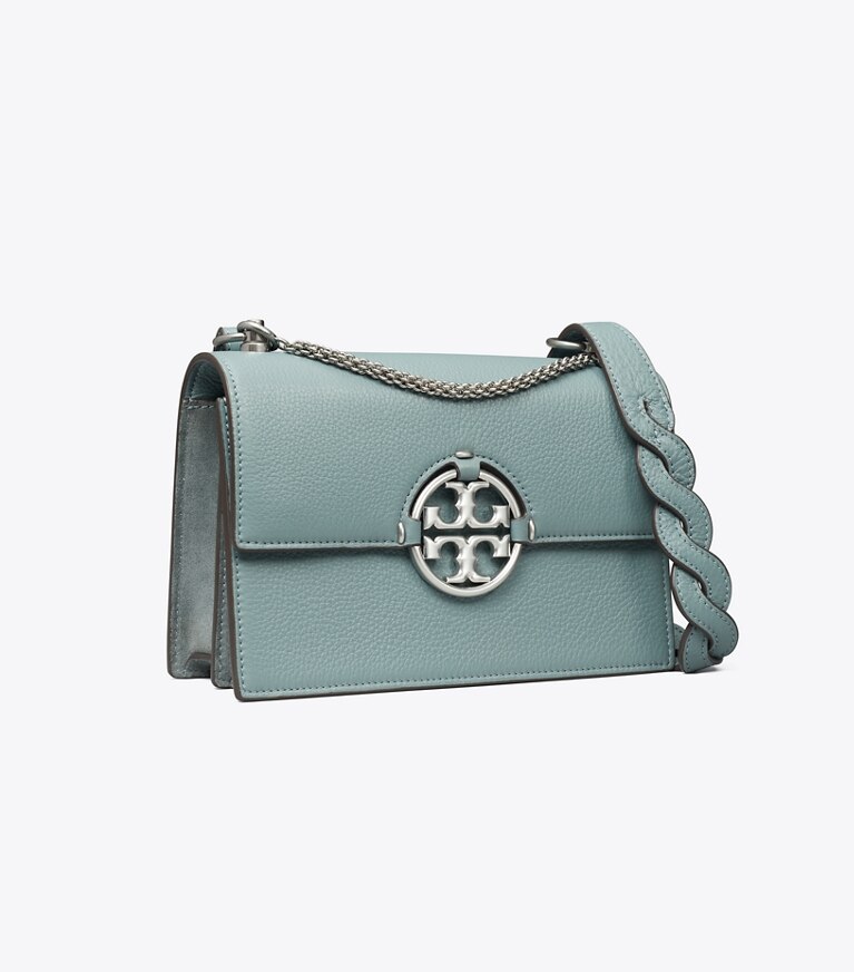 Tory Burch designer shoulder bags Small Miller Shoulder Bag in ARCTIC angle