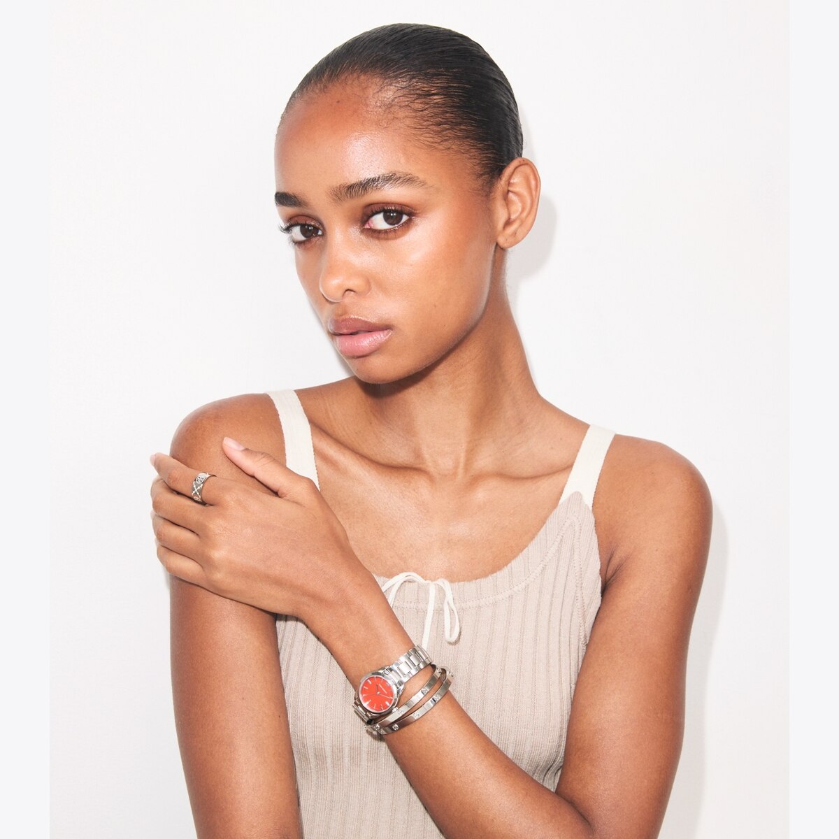 トリーバーチ☆ THE MILLER TBW6212 Small Miller Watch: Women's Designer Strap Watches | Tory Burch