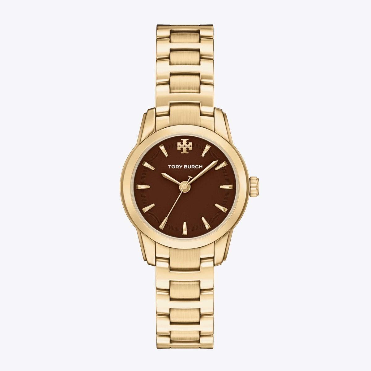 TORY BURCH ゴールド アナログ腕時計 small-miller-watch-front.