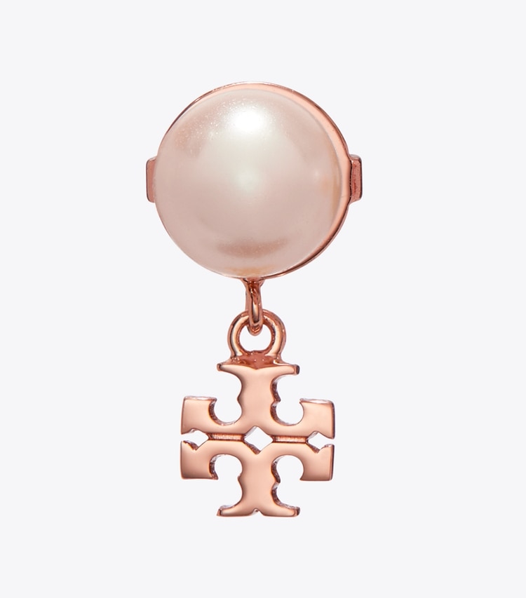Tory Burch designer イヤリング＆ピアス ムーンダンス スモール スタッドピアス in Rose Gold / Pink ディテール