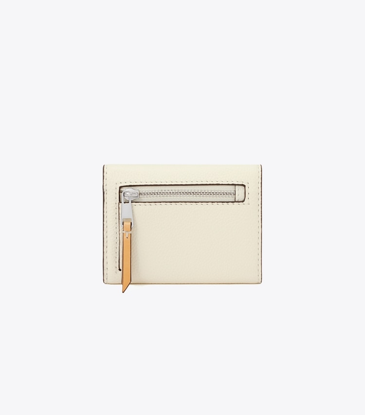 Tory Burch designer 財布 ペブル スモール エンベロープウォレット in Warm White 戻る