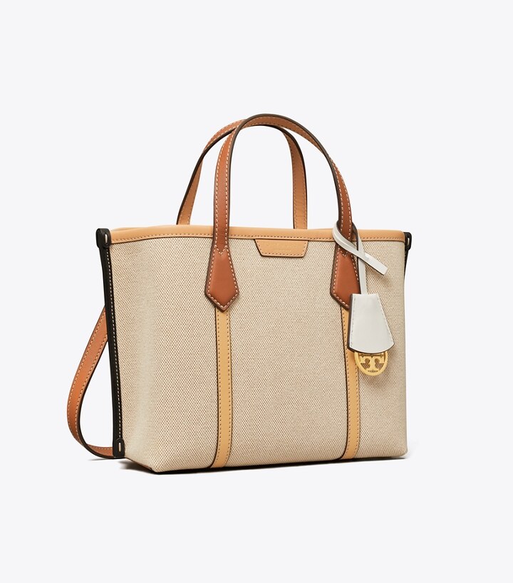 Tory Burch Small Perry Triple-compartment Tote Bag in Natural