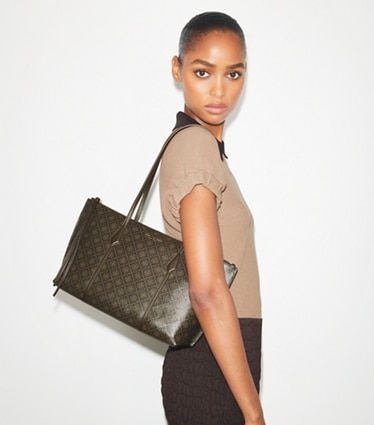 ■Tory Burch■Perry キャンバス ショッピングバッグ Perry Totes, Mini Tote Bags & Designer Mini Bags | Tory Burch