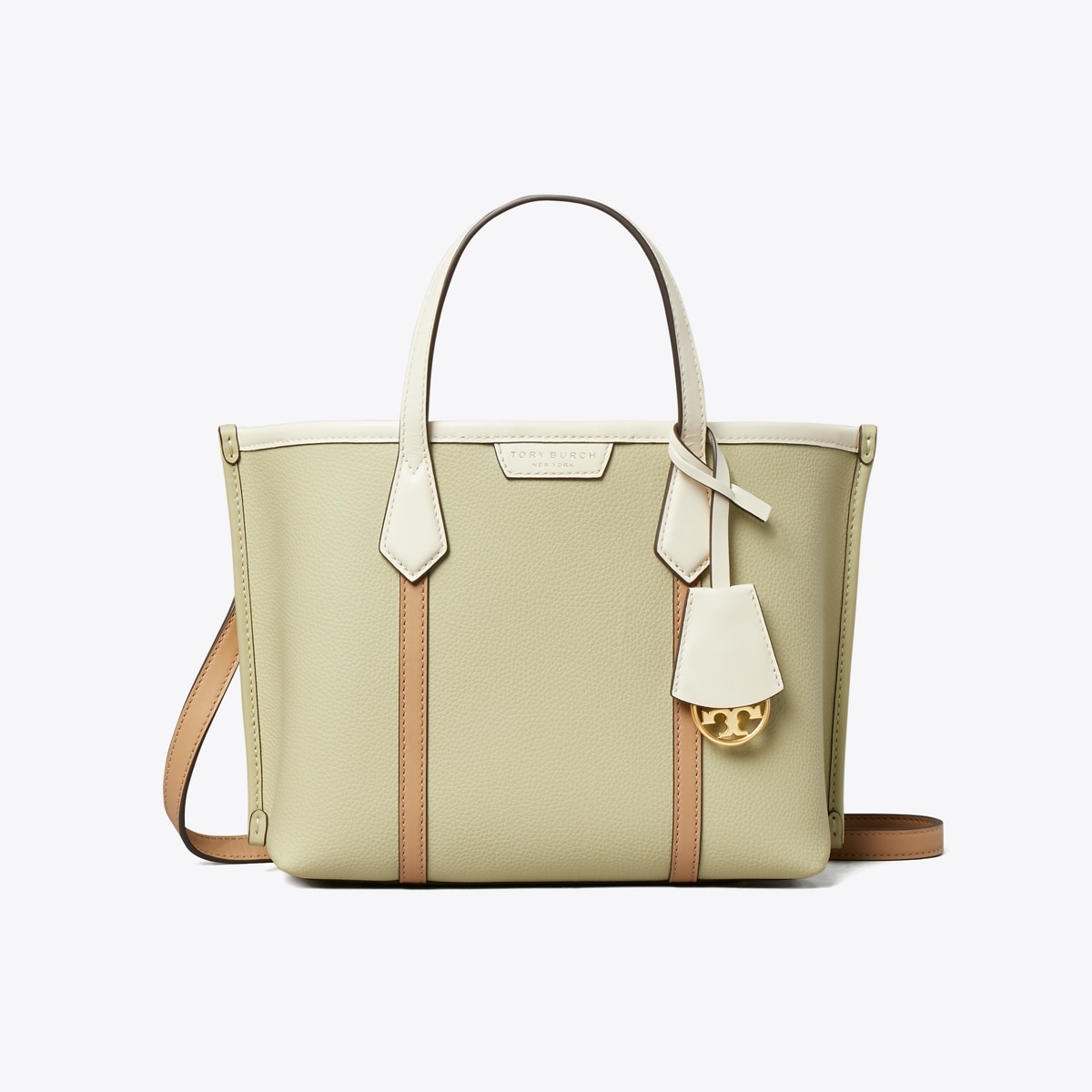 Tory Burch Perry Nylon Colorblock Grape Leaf buy Tote