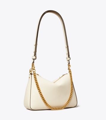 151 Mercer Metallic Small Crescent Bag: Women's Designer