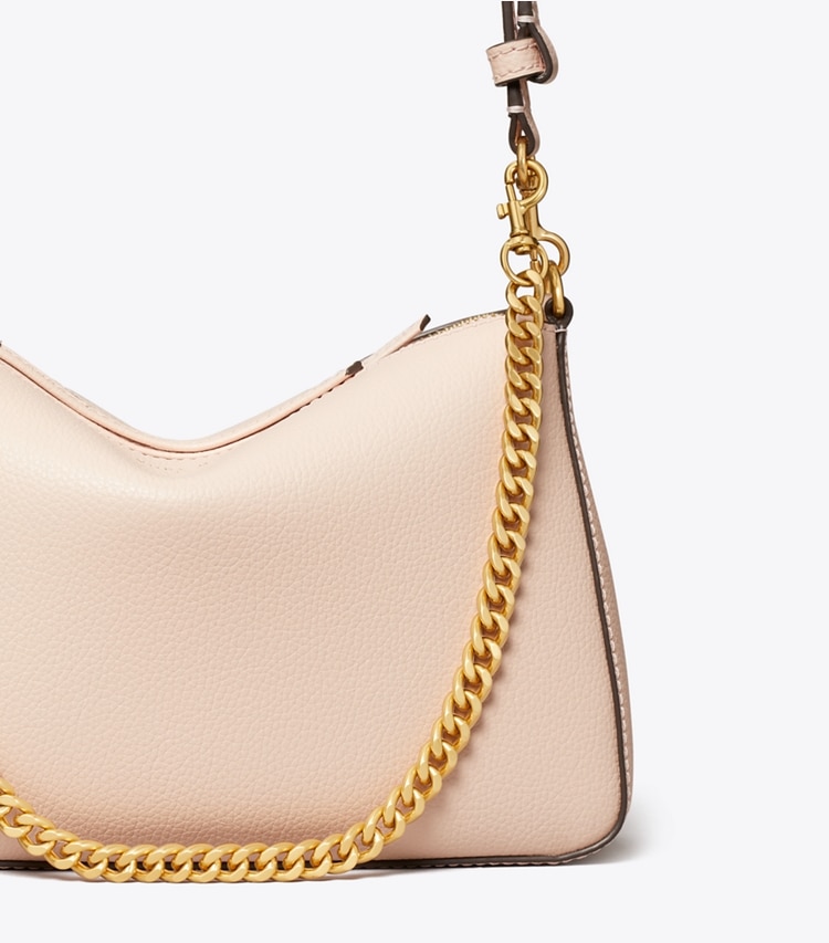 Tory Burch designer shoulder bags Small Perry Shoulder Bag in Soft Pink detail