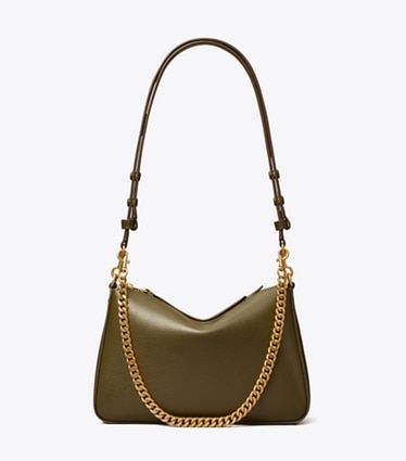 Tory Burch designer shoulder bags Small Perry Shoulder Bag in Leccio front