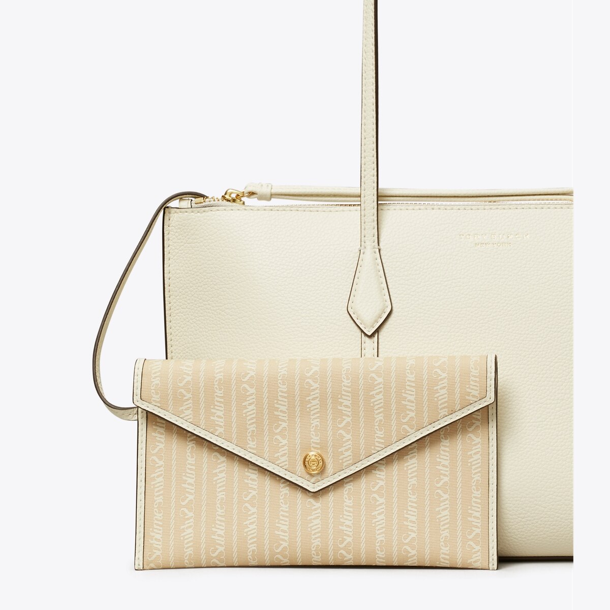 コラボ商品☆【Tory Burch】x BonBon Perry Small Zip Tote tb-x-bonbon-small-perry-zip-