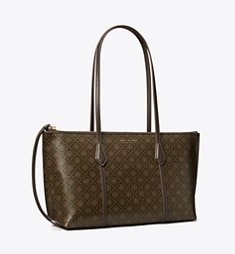 【関税&送料込】Tory Burch Small Perry Tote Bag Small Perry Zip Tote: Women's Designer Tote Bags | Tory Burch