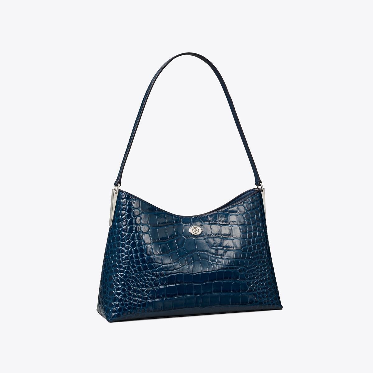 Small Robinson Croc-Embossed Shoulder Bag: Women's Designer