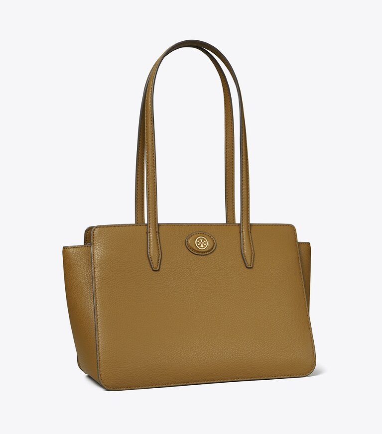 Small Robinson Pebbled Tote: Women's Handbags | Tote Bags | Tory