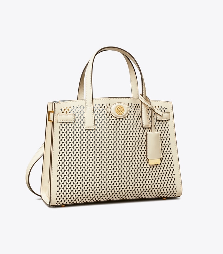 Tory Burch Robinson Pebbled Leather Tote Bag
