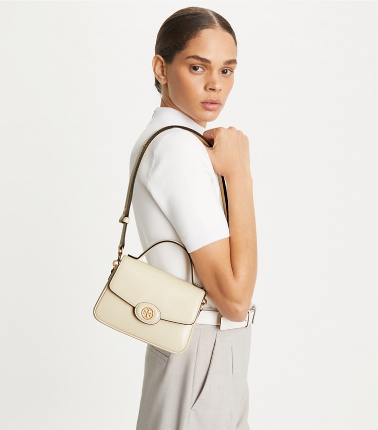 Small Robinson Spazzolato Top-Handle Bag: Women's Designer Crossbody ...