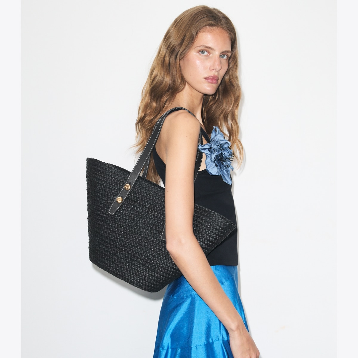 Small Romy Basket Tote: Women's Designer Tote Bags | Tory Burch