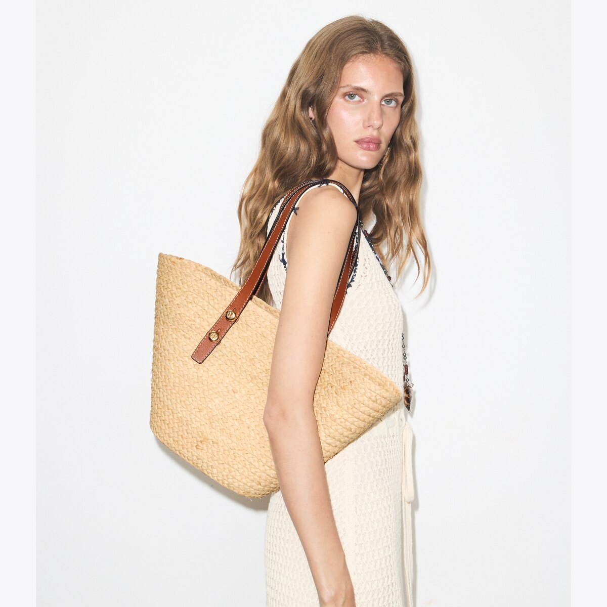 Small Romy Basket Tote: Women's Designer Tote Bags | Tory Burch