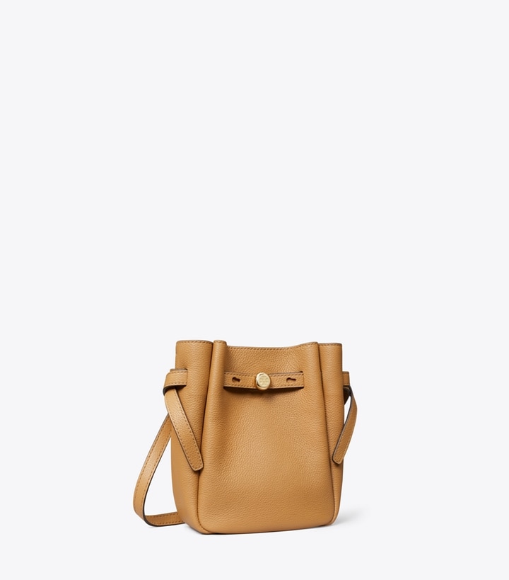 Tory Burch designer crossbody bags Small Romy Crossbody in Tiramisu angle