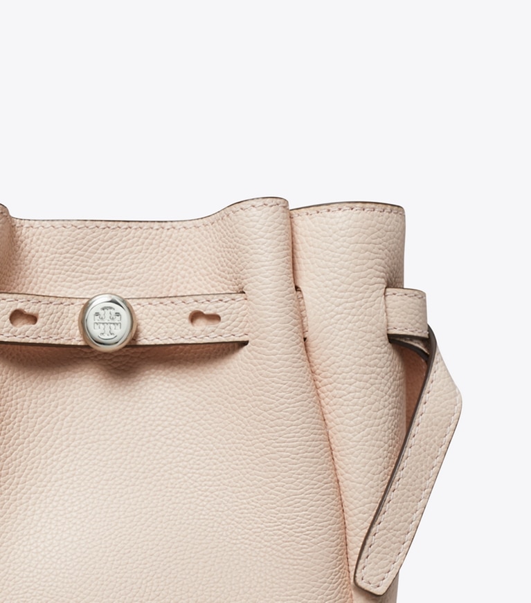 Tory Burch designer クロスボディバッグ ロミー スモールクロスボディバッグ in Soft Pink angle