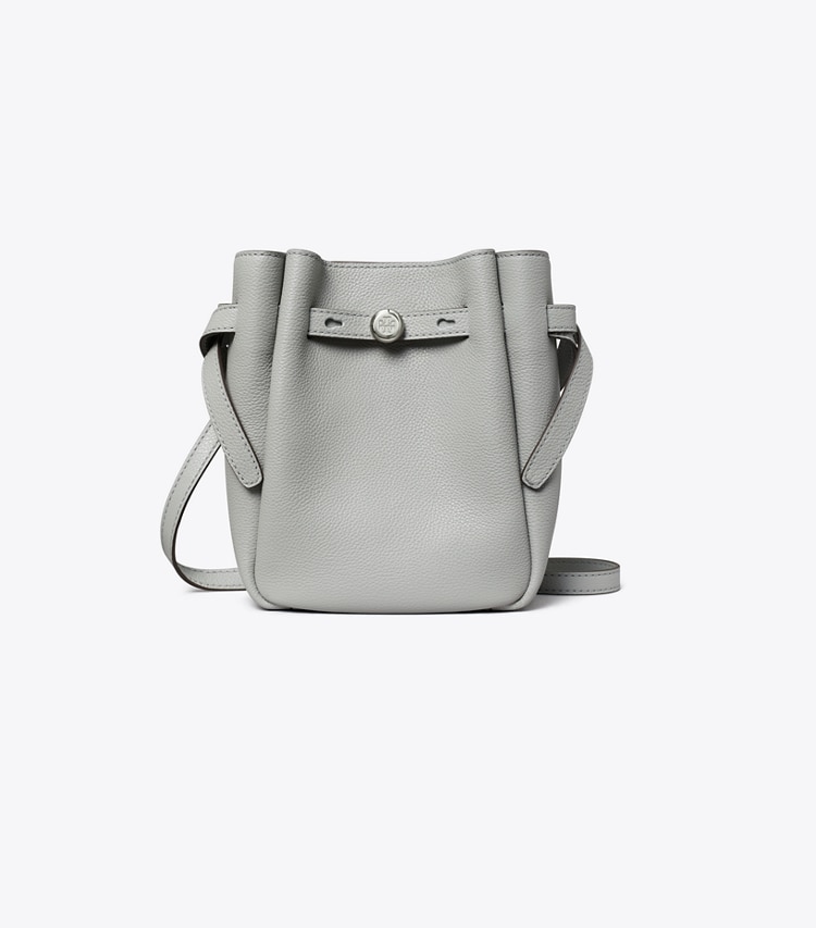 Tory Burch designer crossbody bags Small Romy Crossbody in Light Granite front
