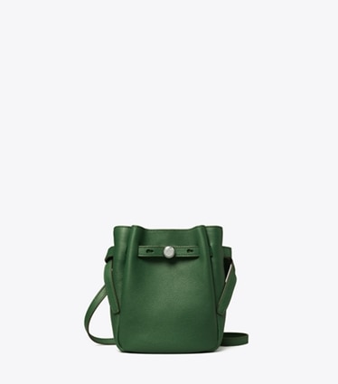 Tory Burch designer crossbody bags Small Romy Crossbody in Dark Kale front