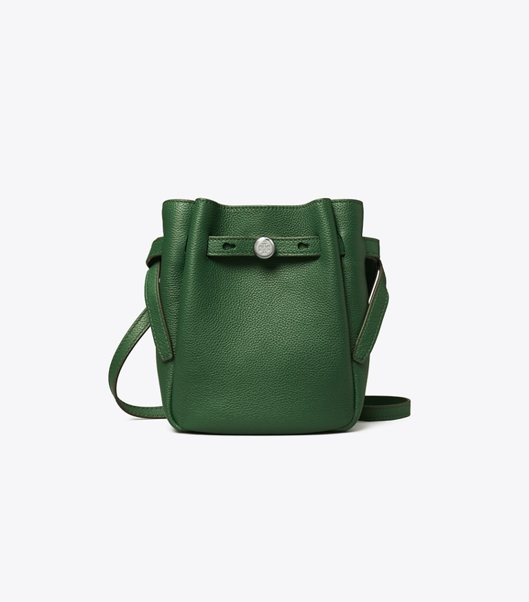 Tory Burch designer クロスボディバッグ ロミー スモールクロスボディバッグ in Dark Kale angle