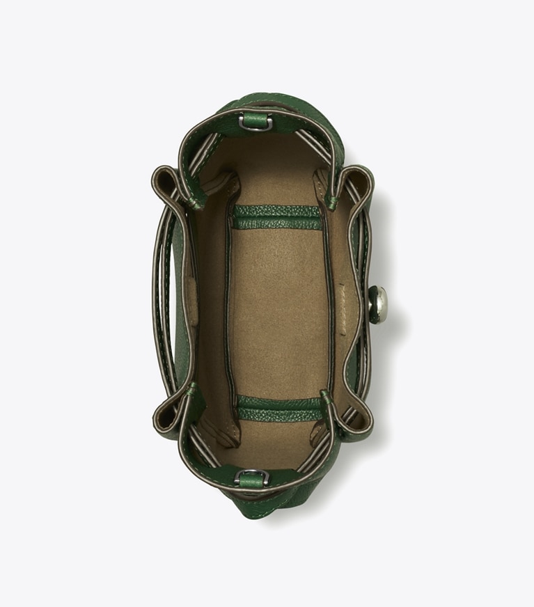 Tory Burch designer クロスボディバッグ ロミー スモールクロスボディバッグ in Dark Kale angle